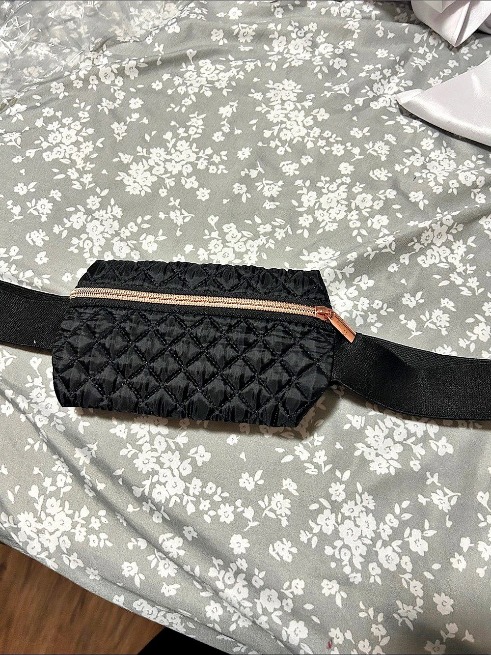 CALPAK Luka Belt Bag Quilted in Black